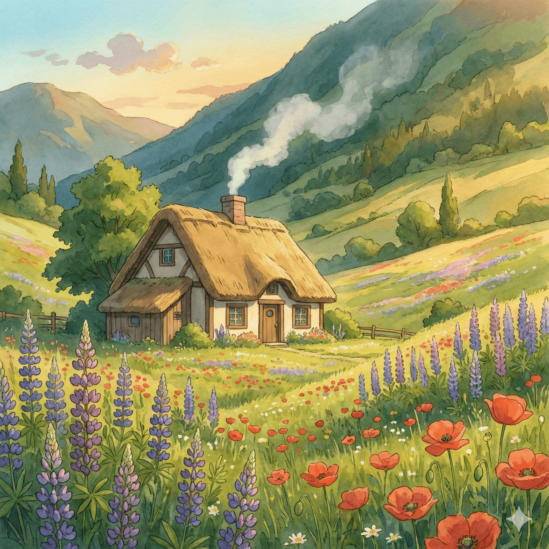 Cozy village portraits